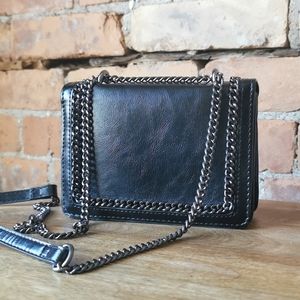 Faux Leather & Chain Zara Mini Bag